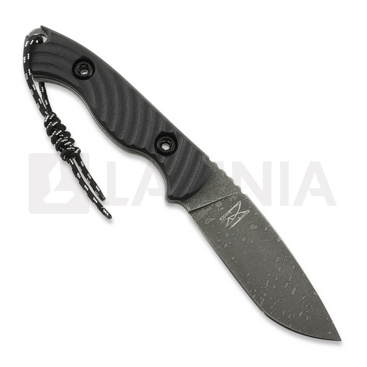 Mikituk Knife Sharpak - K110 - G10 veitsi, musta