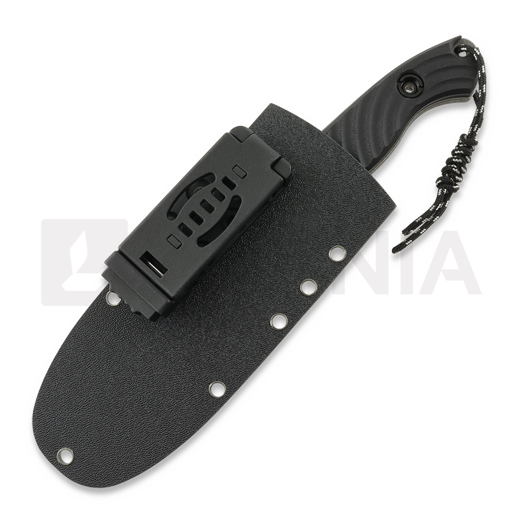 Mikituk Knife Sharpak - K110 - G10 veitsi, musta