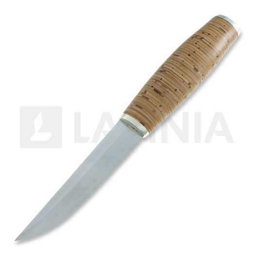 Nóż fiński Mikko Inkeroinen Hopeahela-Tuohipää