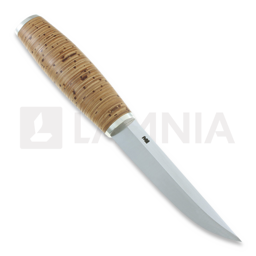 Cuțit finlandez Mikko Inkeroinen Hopeahela-Tuohip&auml;&auml;