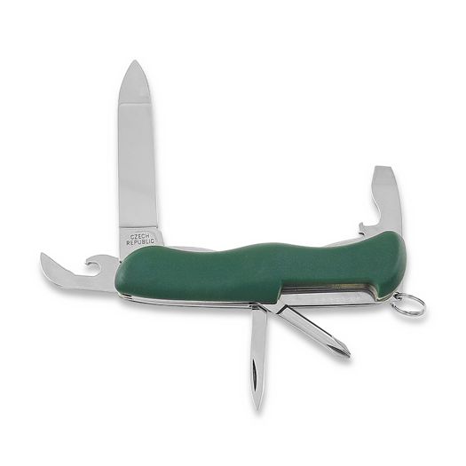 Zavírací nůž Mikov Praktik 115-NH-5-BK, zelená