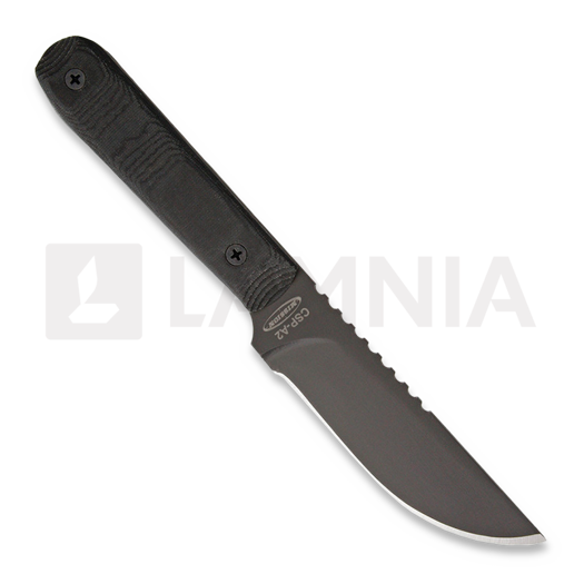 Mission CSP A2 Fixed Blade Black G-10