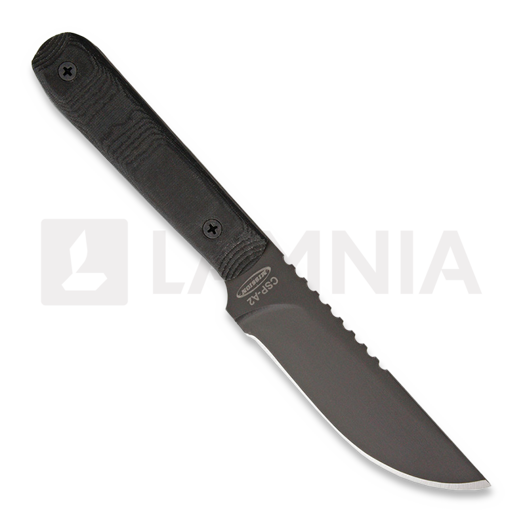 Mission CSP A2 Fixed Blade Black G-10