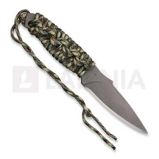 Nóż na szyję Mission MBK-Ti, cord wrapped, camo