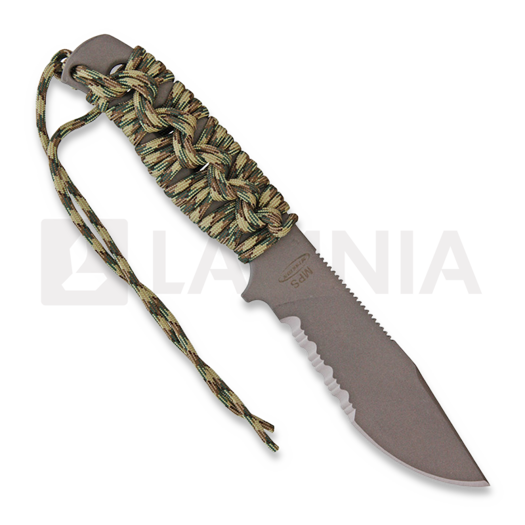 Nóż surwiwalowy Mission MPS-Ti, cord wrapped, camo