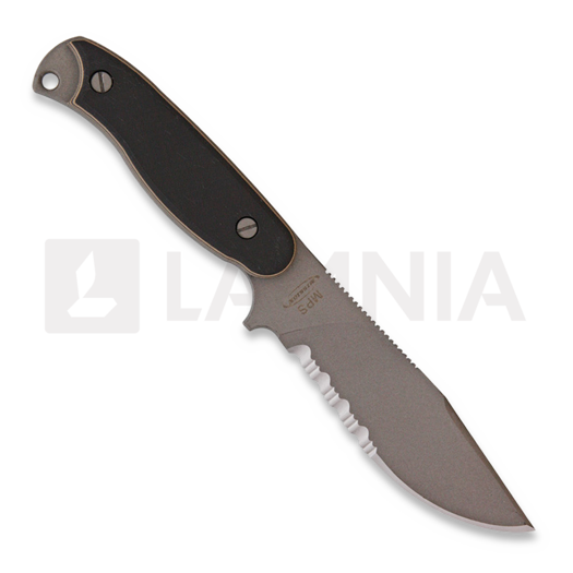 Coltello da sopravvivenza Mission MPS-Ti, G10, dentatura lama