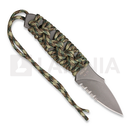 Mission MPU-TI, cord wrapped, multicamo, ząbkowane ostrze
