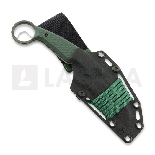 MK Knives & Tools Claw "FTB" veitsi, Green G-10, DLC