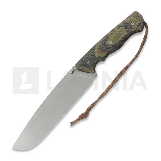 Nóż MK Knives & Tools Crowbar Expedition Elmax, Camo Canvas Micarta