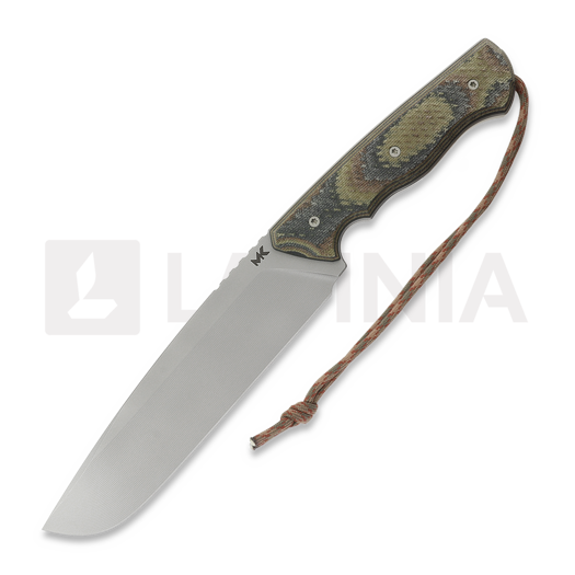 Cuchillo MK Knives & Tools Crowbar Expedition Elmax, Camo Canvas Micarta