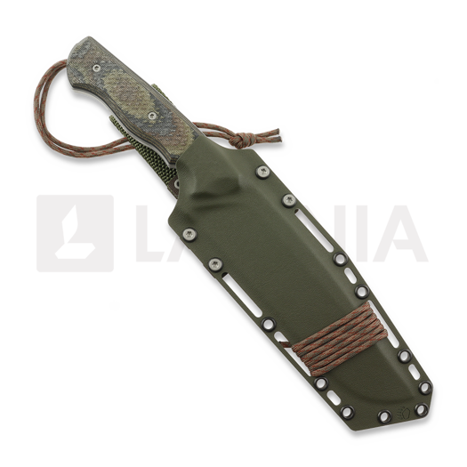 MK Knives & Tools Crowbar Expedition Elmax knife, Camo Canvas Micarta