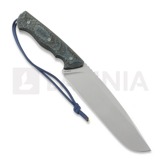 Нож MK Knives & Tools Crowbar FTB Elmax, Blue & Black Canvas Micarta