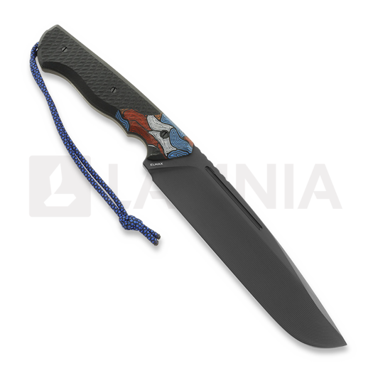 MK Knives & Tools Crowbar "Futurepunk K-Turtle Heart" veitsi, Black/Turtle G-10, DLC