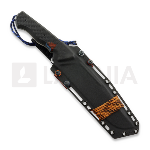 MK Knives & Tools Crowbar "Futurepunk K-Turtle Heart" veitsi, Black/Turtle G-10, DLC