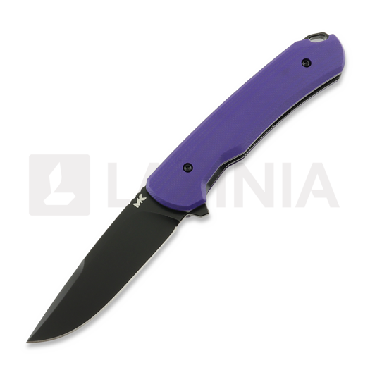 MK Knives & Tools Humbler Nightberry 접이식 나이프, Black Stonewash