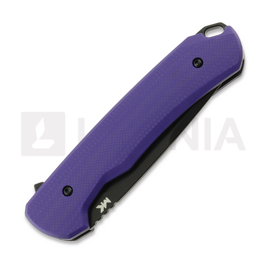 MK Knives & Tools Humbler Nightberry foldekniv, Black Stonewash