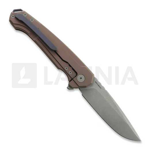 MK Knives & Tools Ingeni MT Candy folding knife, Pink & Purple Titanium