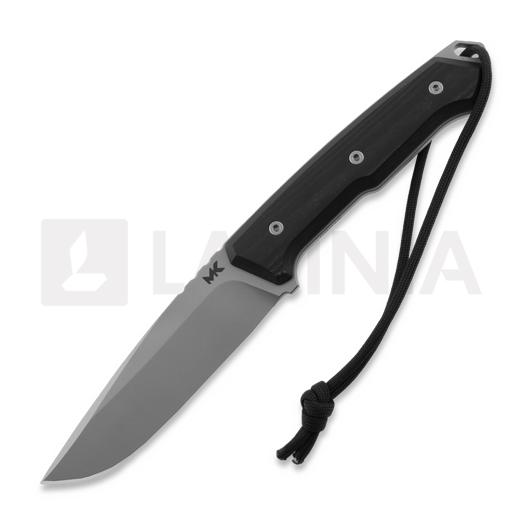 มีด MK Knives & Tools Nomad 2nd Prototype Run, Black Micarta
