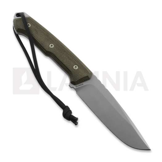 MK Knives & Tools Nomad 2nd Prototype Run kniv, Green Micarta