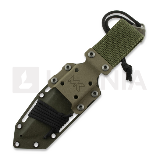 MK Knives & Tools Nomad 2nd Prototype Run kniv, Green Micarta