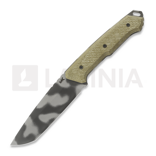 Nóż MK Knives & Tools Nomad FTB Elmax, OD Green Canvas Micarta