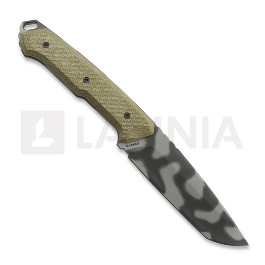 MK Knives & Tools Nomad FTB Elmax veitsi, OD Green Canvas Micarta