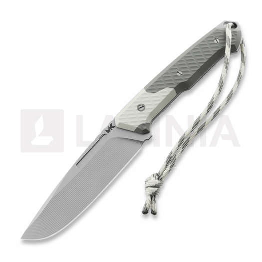 มีด MK Knives & Tools Nomad "FuturePunk", Two-tone Gray G-10, Blasted