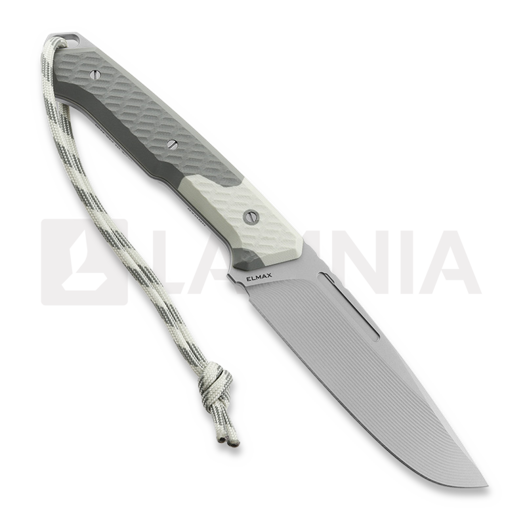 MK Knives & Tools Nomad "FuturePunk" veitsi, Two-tone Gray G-10, Blasted