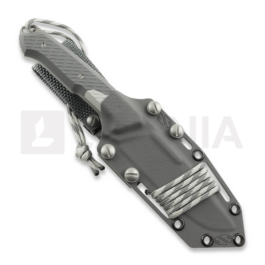 MK Knives & Tools Nomad "FuturePunk" peilis, Two-tone Gray G-10, Blasted