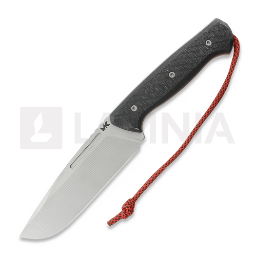 MK Knives & Tools Rambler FTB Elmax veitsi, Black Canvas Micarta