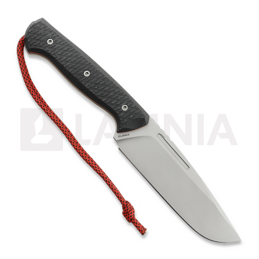 MK Knives & Tools Rambler FTB Elmax veitsi, Black Canvas Micarta