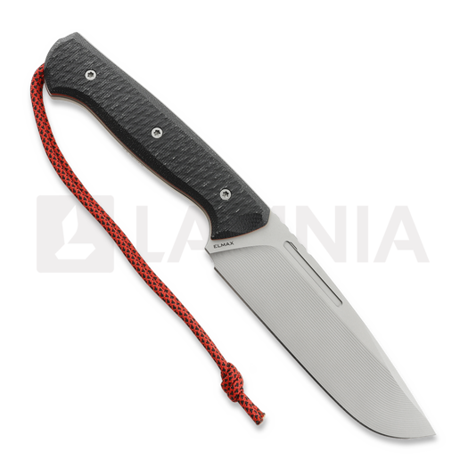 MK Knives & Tools Rambler FTB Elmax peilis, Black Canvas Micarta