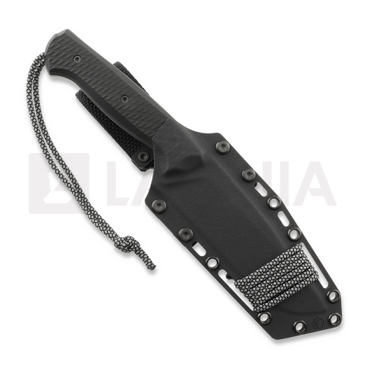 MK Knives & Tools Rambler FTB V4E knife, Black Richlite