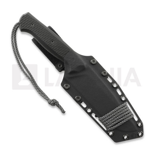 MK Knives & Tools Rambler FTB V4E veitsi, Black Richlite