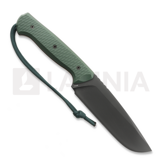 MK Knives & Tools Rambler FTB V4E knife, Green G-10