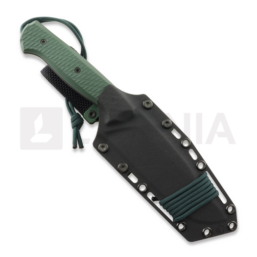 MK Knives & Tools Rambler FTB V4E knife, Green G-10