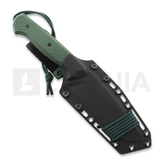 MK Knives & Tools Rambler FTB V4E knife, Green G-10