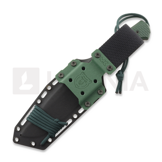 MK Knives & Tools Rambler FTB V4E veitsi, Green G-10