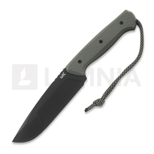 MK Knives & Tools Rambler Postapo סכין, Charcoal Grey G-10