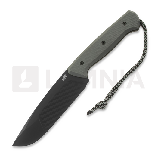 MK Knives & Tools Rambler Postapo knife, Charcoal Grey G-10