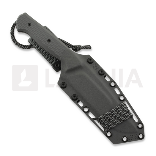 MK Knives & Tools Rambler Postapo veitsi, Charcoal Grey G-10