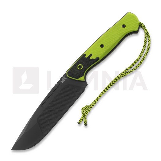 MK Knives & Tools Rambler Postapo veitsi, Toxic Green/Black G-10