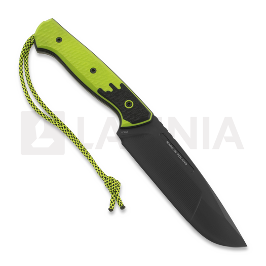 MK Knives & Tools Rambler Postapo veitsi, Toxic Green/Black G-10