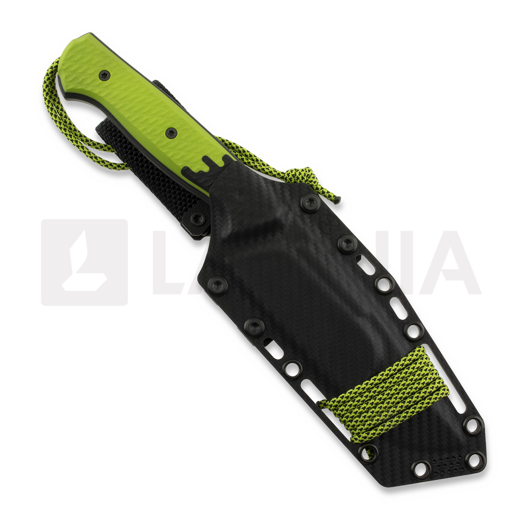 MK Knives & Tools Rambler Postapo peilis, Toxic Green/Black G-10