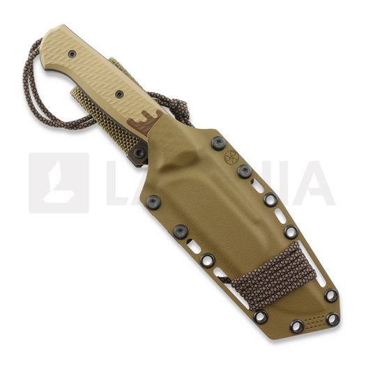 MK Knives & Tools Rambler Postapo V23 knife, Coyote G-10