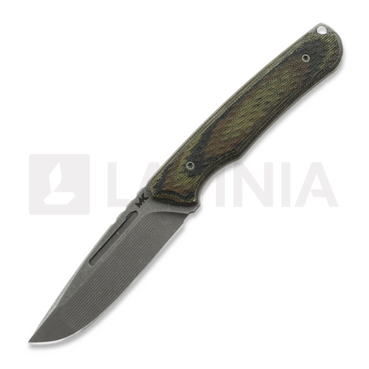Nóż MK Knives & Tools Scout "FTB", Camo Canvas Micarta/Black G-10 Liners, Acid SW