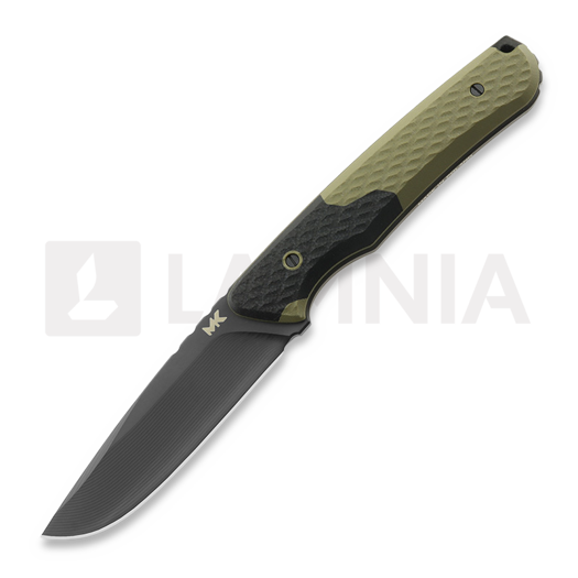 Nôž MK Knives & Tools Scout "Futurepunk", Olive Green/Black G-10, DLC