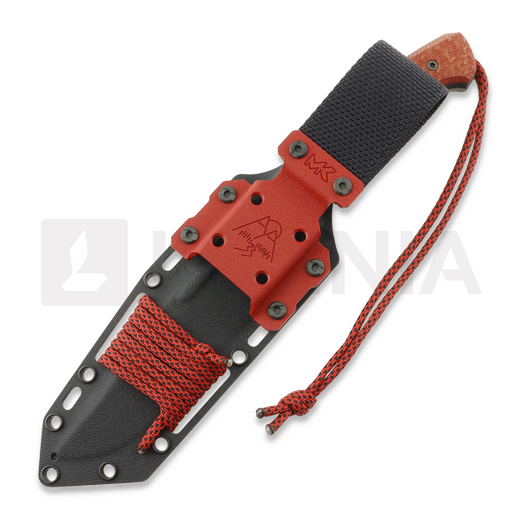 MK Knives & Tools Sentinel FT Expedition DLC V4E knife, Fire Micarta