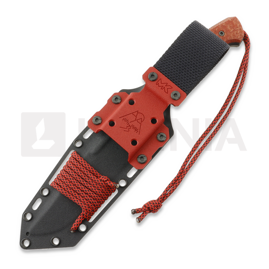 MK Knives & Tools Sentinel FT Expedition DLC V4E knife, Fire Micarta