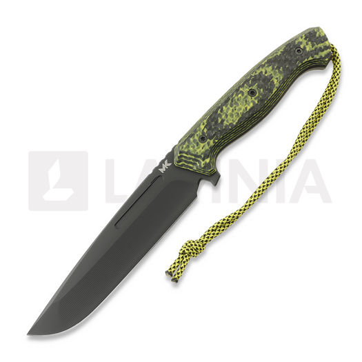 MK Knives & Tools Sentinel FT Postapo DLC V4E 刀, Yellow BreezyWaves